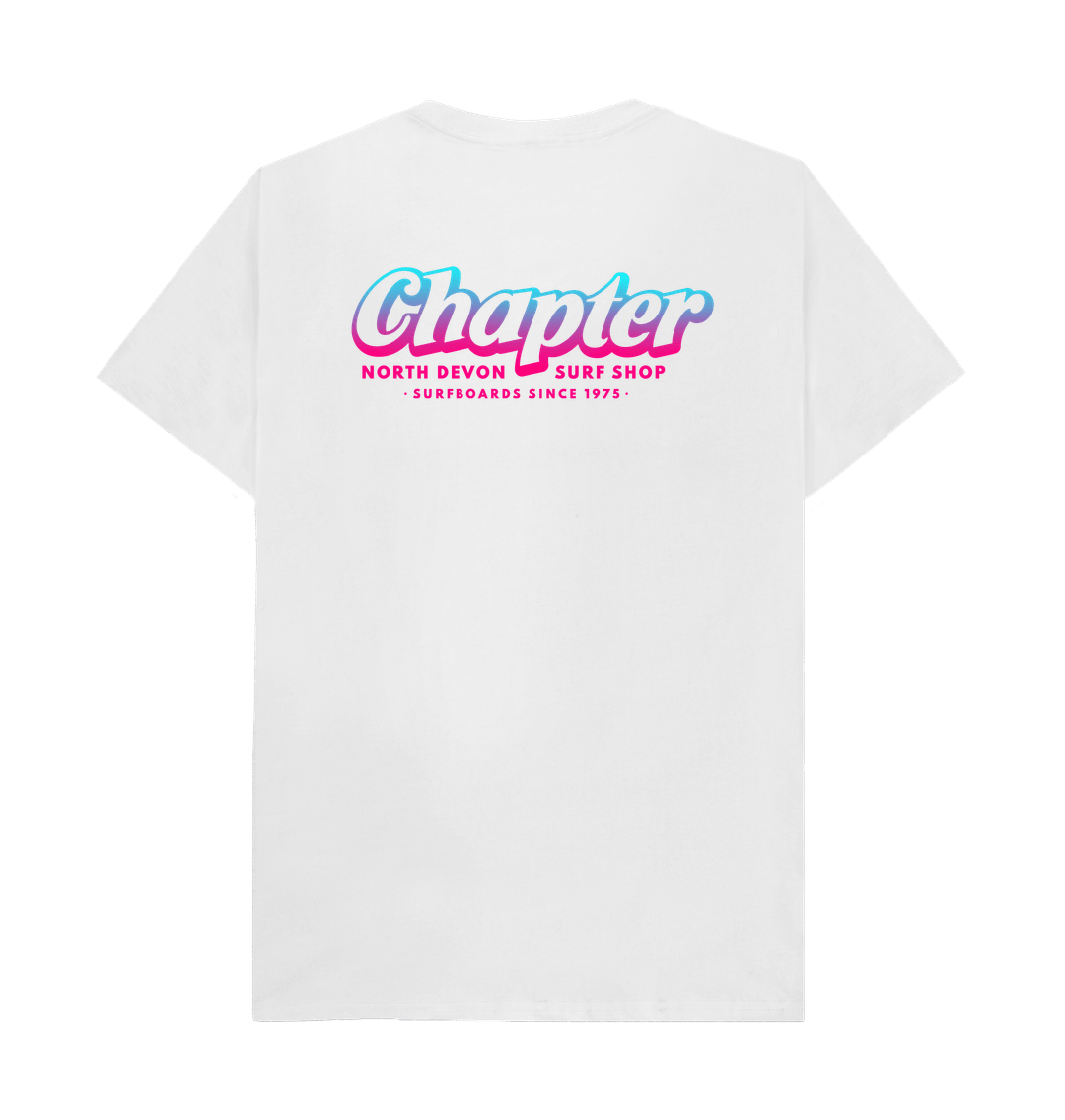 Chapter Surf Shop Logo White T-Shirt