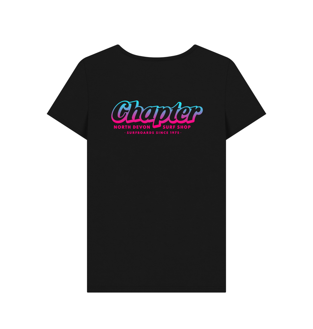 Chapter Surf Shop Logo Women's Crew Tee
