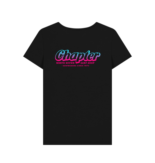 Chapter Surf Shop Logo Women's Crew Tee