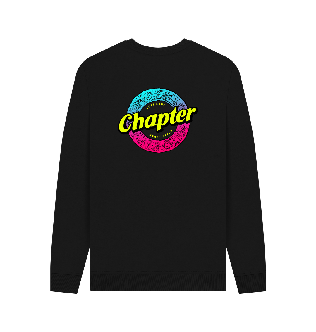 Chapter Shortboard Black Sweat