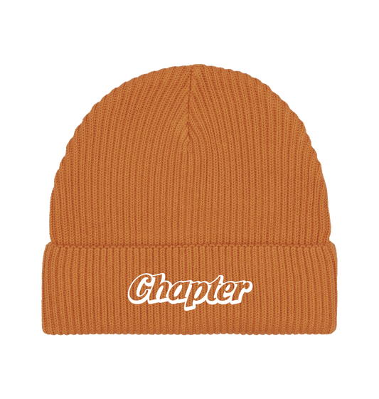 Orange Chapter Organic Beanie