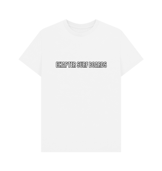 White Printed T-shirt Front
