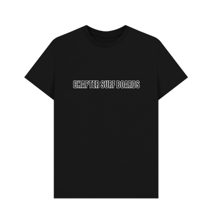 Black Printed T-shirt Front