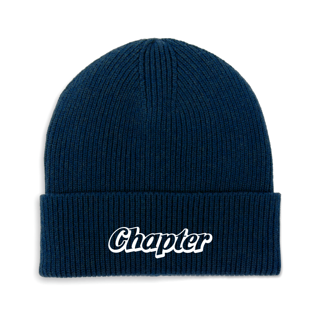 Navy Beanie Front
