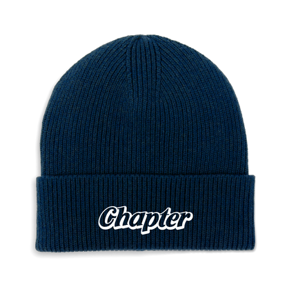 Navy Beanie Front