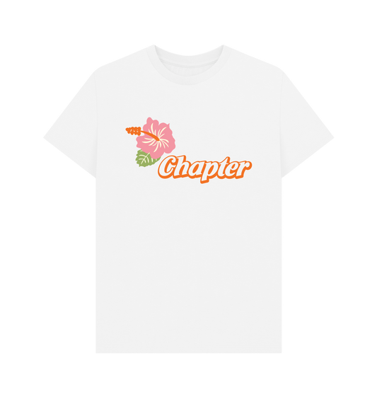 White Printed T-shirt Front