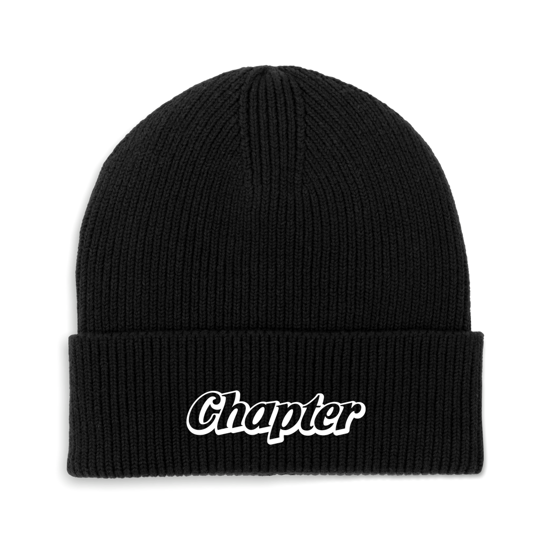 Black Beanie Front