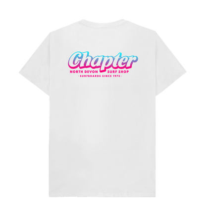 Chapter Surf Shop Logo White T-Shirt