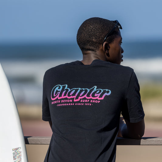 Chapter Surf Shop Black T-Shirt