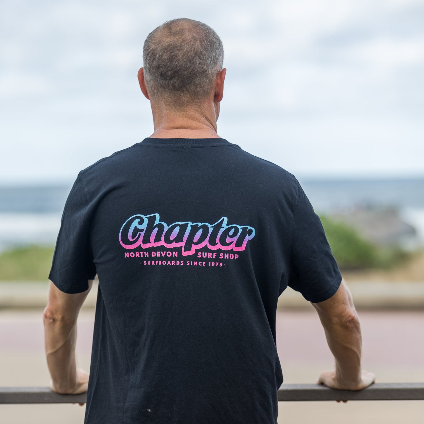 Chapter Surf Shop Black T-Shirt