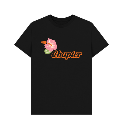 Black Printed T-shirt Front