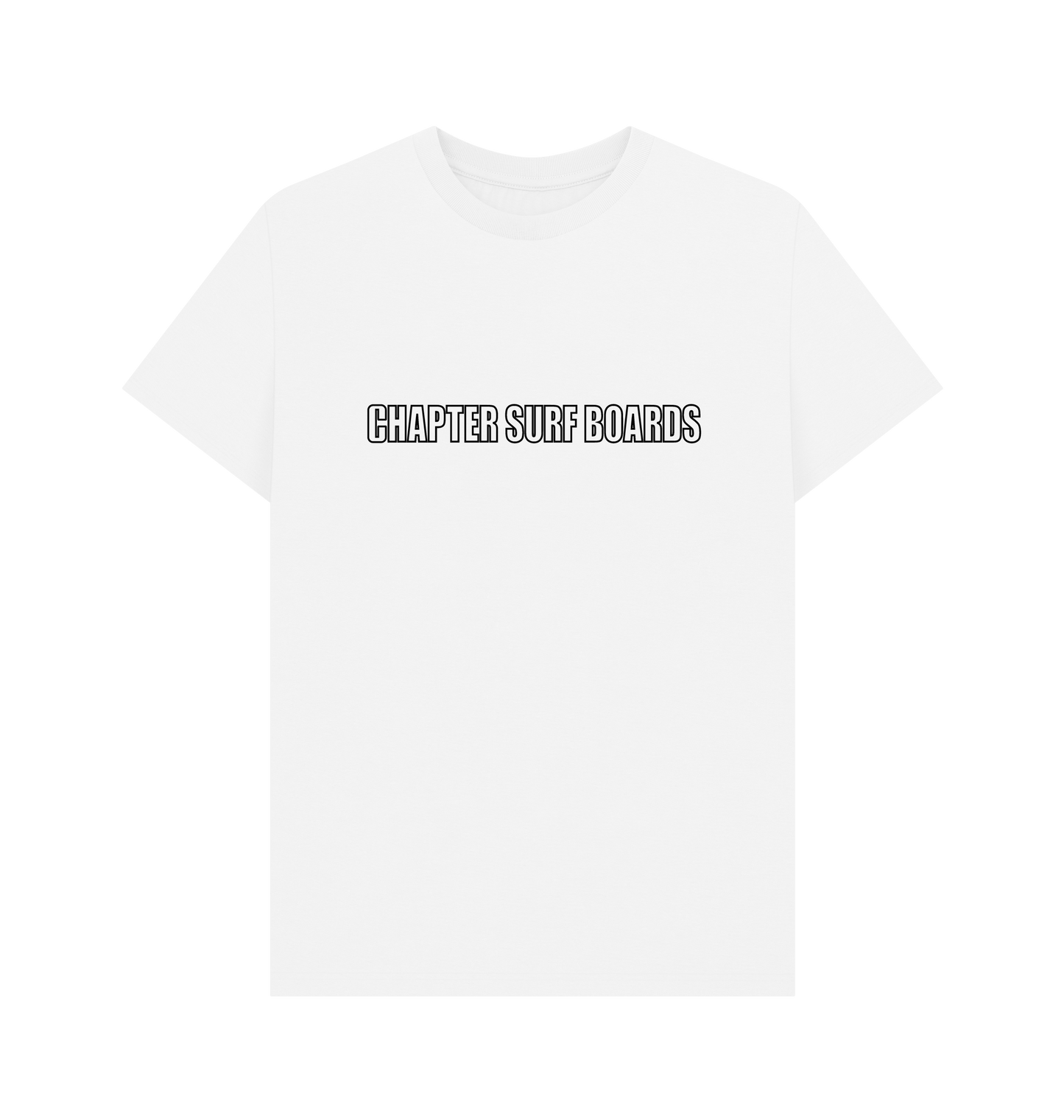 White Printed T-shirt Front