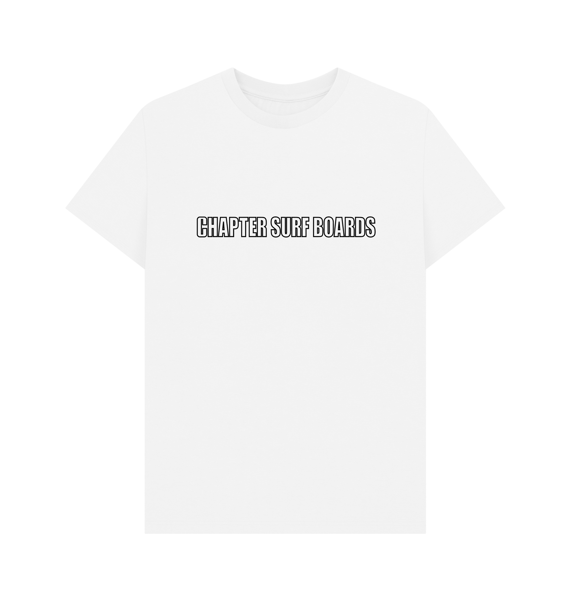 White Printed T-shirt Front