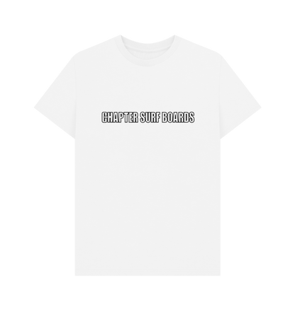 White Printed T-shirt Front