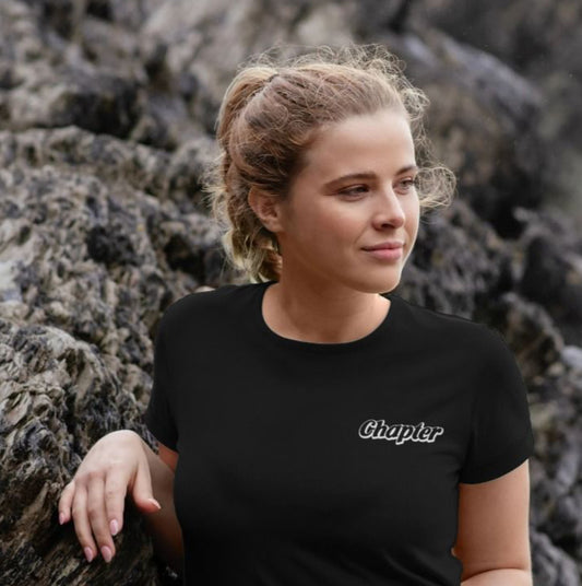 Chapter Surf Shop Logo Women's Crew Tee
