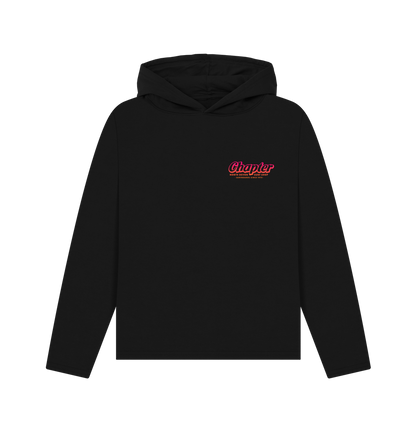 Black Recycled Hoody Front